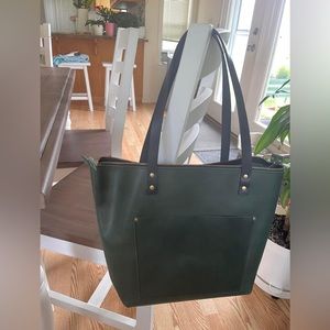 Portland Leather tote - Large Jade Green Bag, brand new, never used.